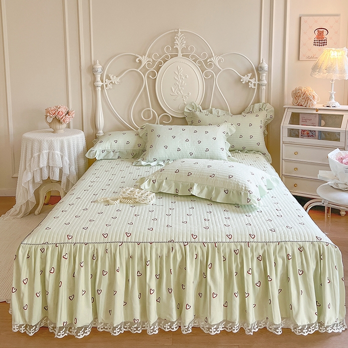 91家纺网 家纺一手货源 找家纺 （总）网红馆2025新款针织印花单床裙