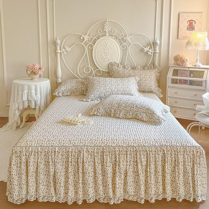 91家纺网 家纺一手货源 找家纺 （总）网红馆2025新款针织印花单床裙