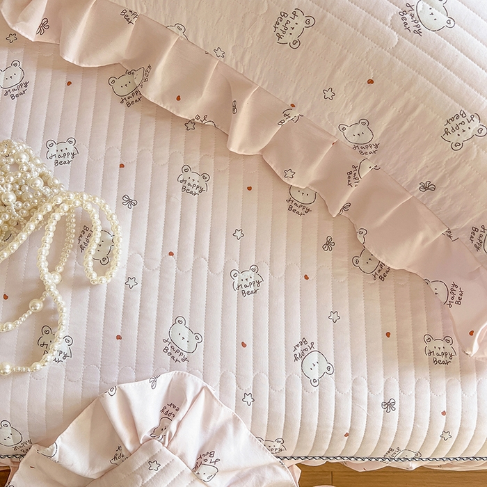 91家纺网 家纺一手货源 找家纺 （总）网红馆2025新款针织印花单床裙