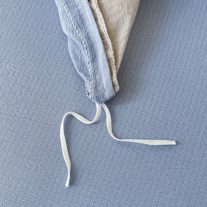 91家纺网 家纺一手货源 找家纺 亨通家纺 2025新款原麻镂空宽花边四件套-花卉系列 一帘幽梦-蓝