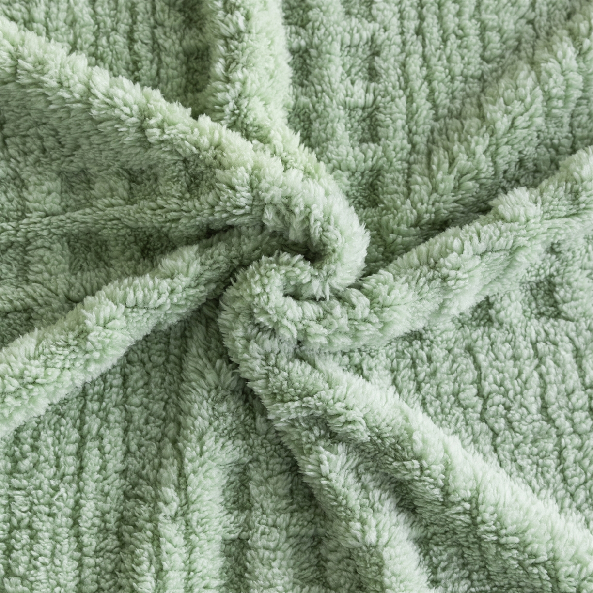 91家纺网 家纺一手货源 找家纺 （总）梵心家纺 2025新款塔芙绒纯色华夫格提花毛毯多功能舒棉绒盖毯午睡毛毯-跨境电商