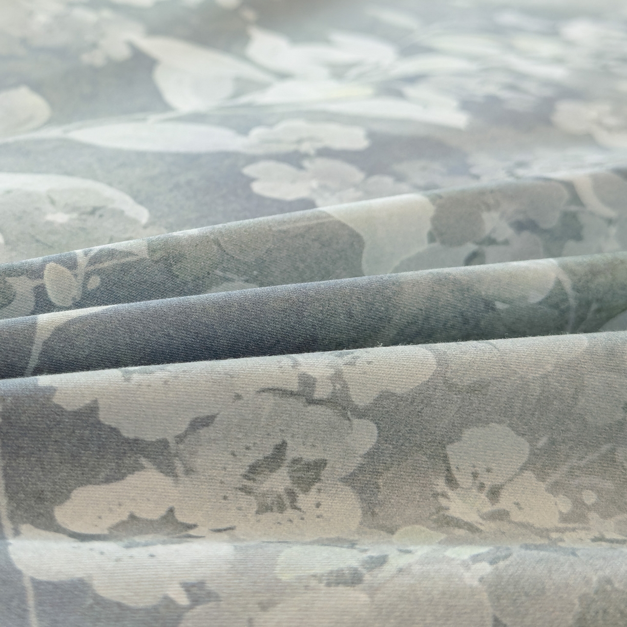 91家纺网 家纺一手货源 找家纺 （总）洺兰家居 2025新款高支高密轻奢数码印花四件套长绒棉纯棉四件套