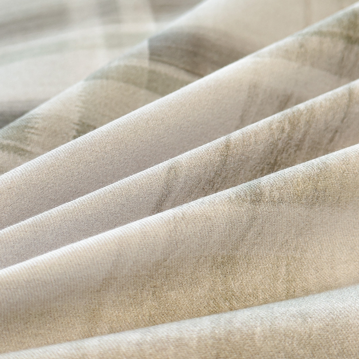 91家纺网 家纺一手货源 找家纺 洺兰家居 2025新款高支高密轻奢数码印花四件套长绒棉纯棉四件套 歌谣