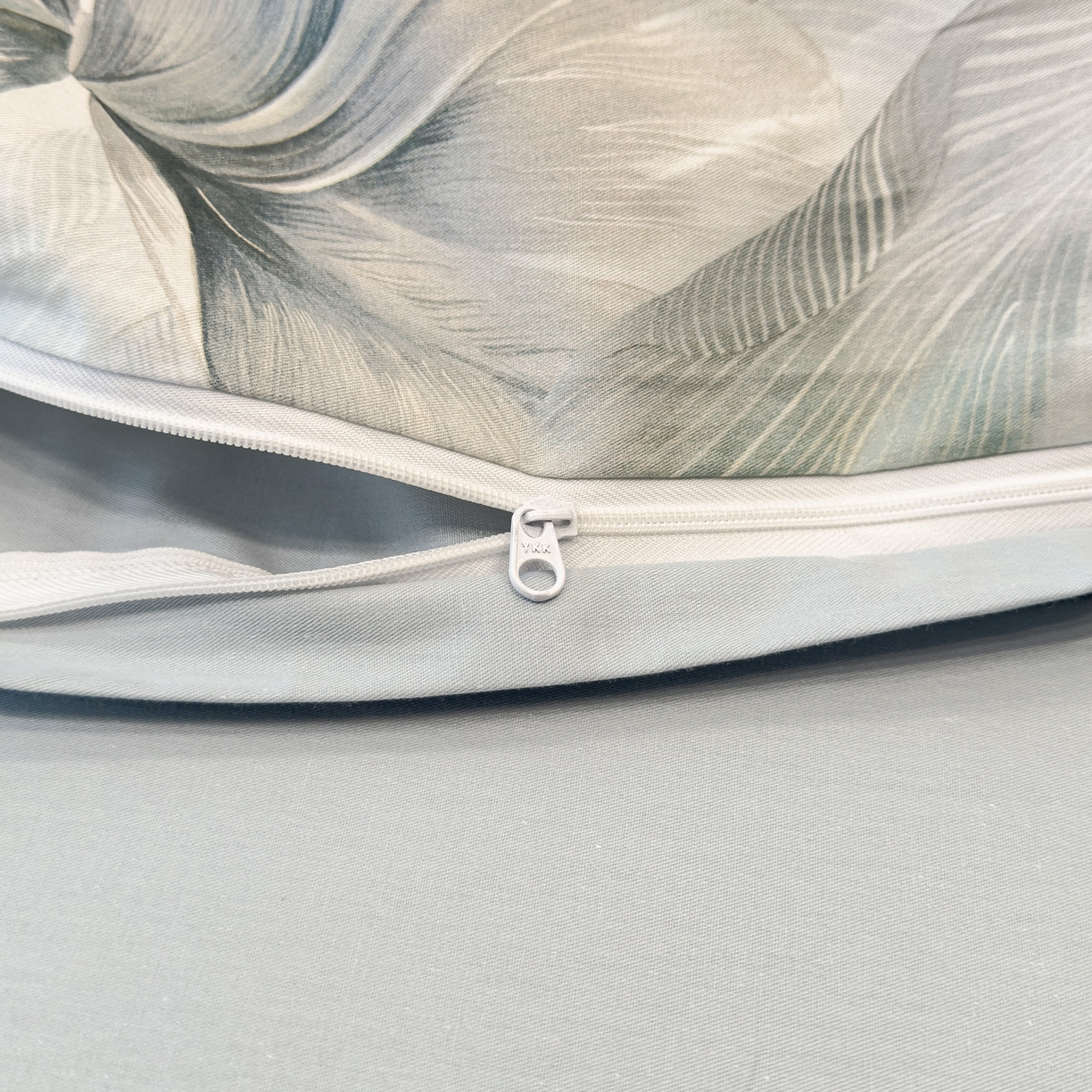 91家纺网 家纺一手货源 找家纺 洺兰家居 2025新款高支高密轻奢数码印花四件套长绒棉纯棉四件套 澜梦