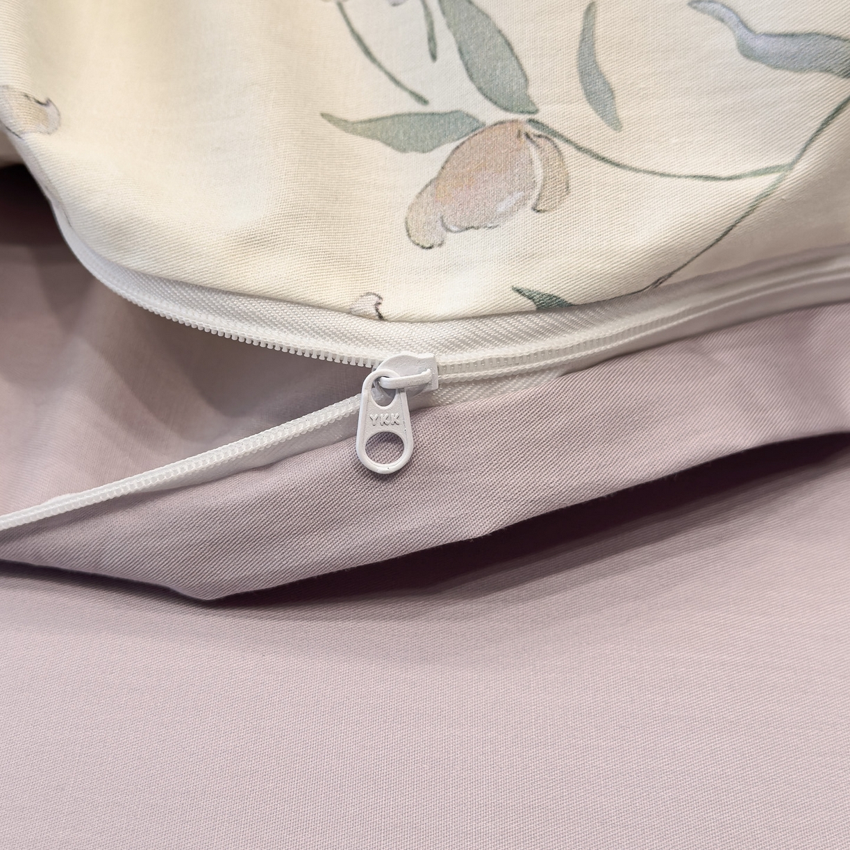 91家纺网 家纺一手货源 找家纺 洺兰家居 2025新款高支高密轻奢数码印花四件套长绒棉纯棉四件套 盛晨-米