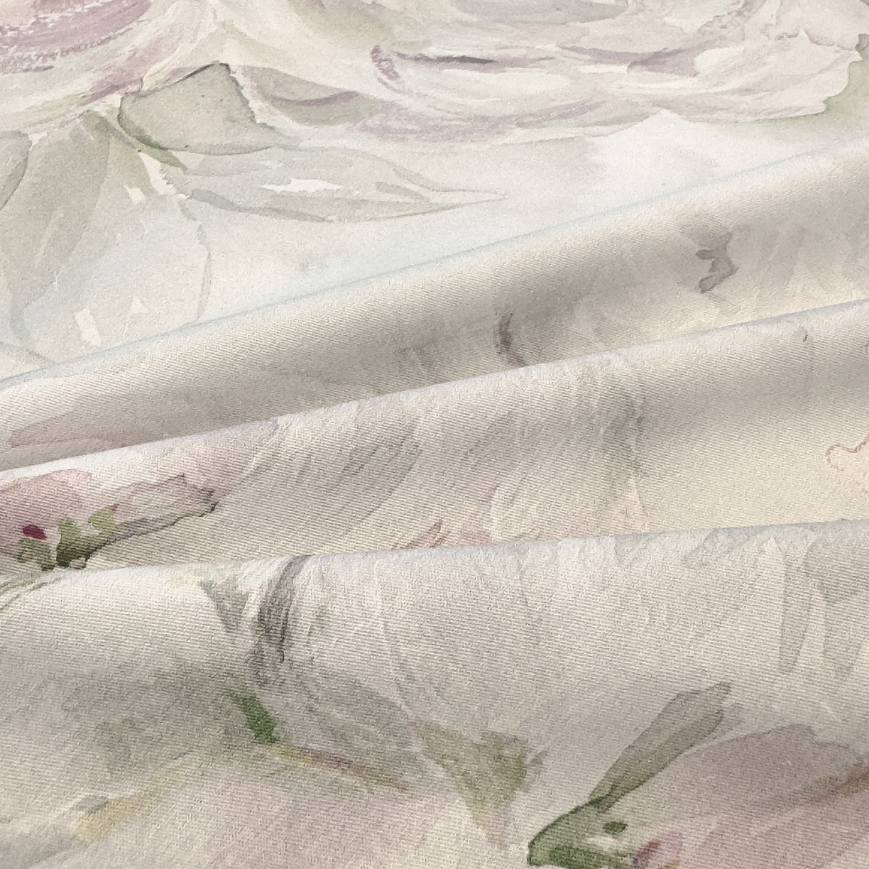 91家纺网 家纺一手货源 找家纺 洺兰家居 2025新款高支高密轻奢数码印花四件套长绒棉纯棉四件套 惜花芷