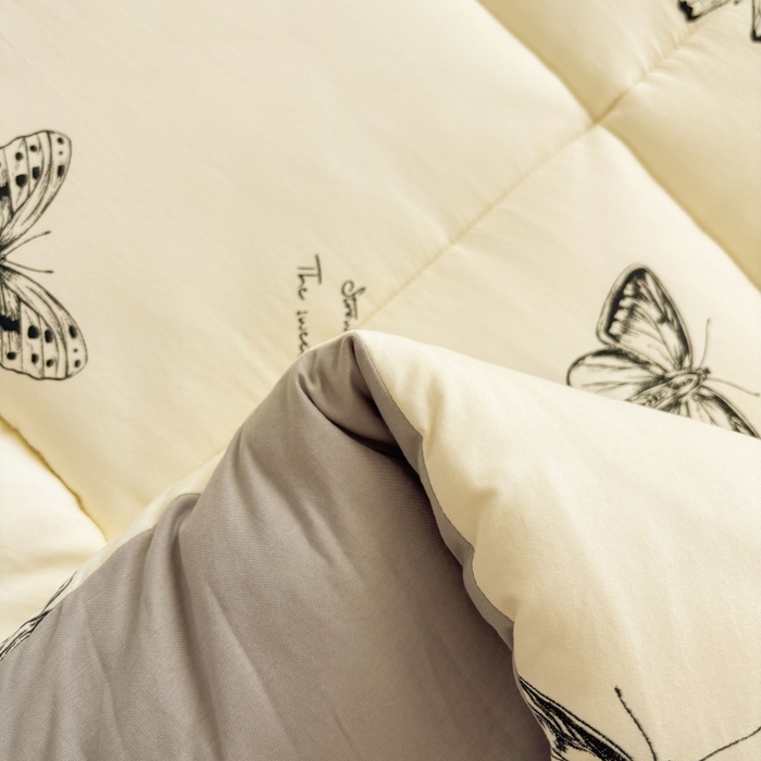 91家纺网 家纺一手货源 找家纺 魅图家纺 2025新款A类云朵棉印花棉花软床垫床褥子 蝶恋舞