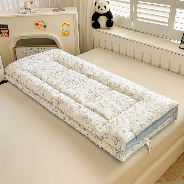 91家纺网 家纺一手货源 找家纺 魅图家纺 2025新款A类云朵棉印花棉花软床垫床褥子 小兔乖乖