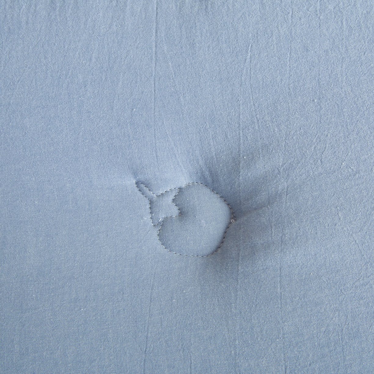 91家纺网 家纺一手货源 找家纺 熙宴家纺 2025新款水洗棉嵌绳款100%新疆棉花被 雾蓝