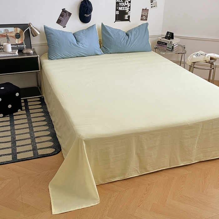 91家纺网 家纺一手货源 找家纺 梦卓家纺 2025爆款ins风超柔褶皱亲肤磨毛水洗棉四件套 浪漫地中海