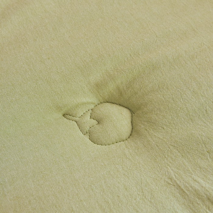 91家纺网 家纺一手货源 找家纺 熙宴家纺 2025新款水洗棉嵌绳款100%新疆棉花被 豆绿