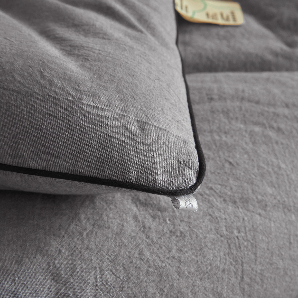 91家纺网 家纺一手货源 找家纺 熙宴家纺 2025新款水洗棉嵌绳款100%新疆棉花被 石灰