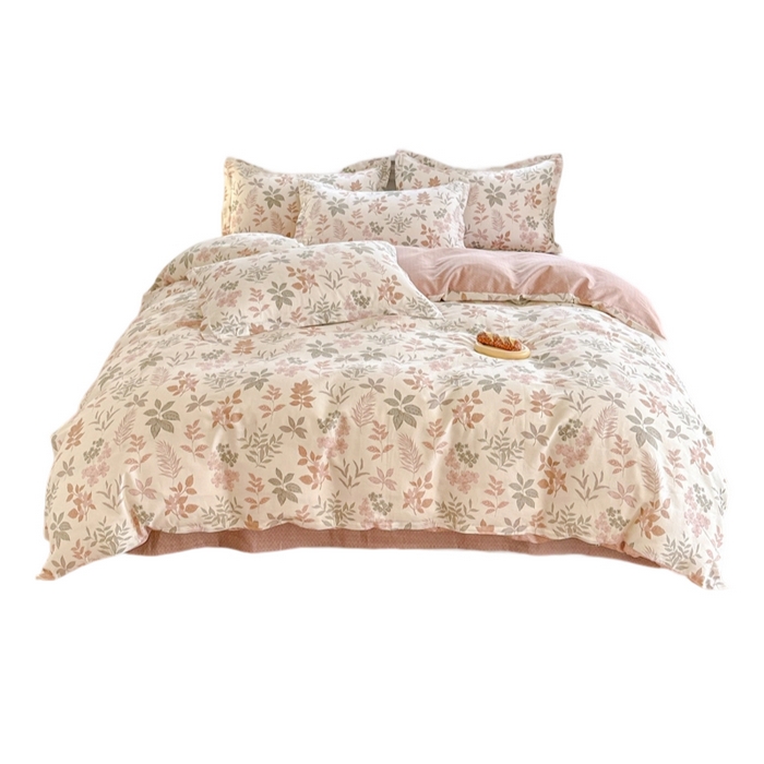 91家纺网 家纺一手货源 找家纺 帛织澜 12868全棉喷气印花四件套 洛克庄园