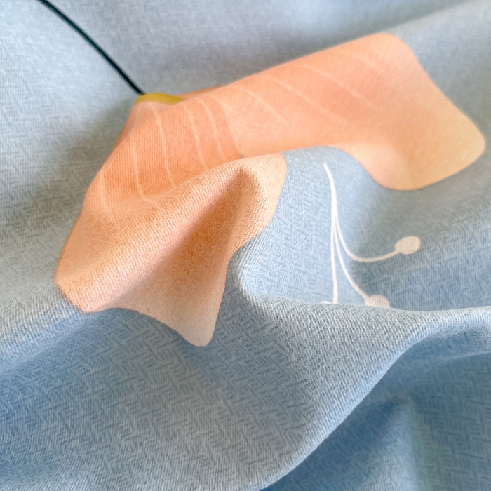 91家纺网 家纺一手货源 找家纺 莱通家纺 2025新款新疆棉加厚生态磨毛印花单被套 之禾