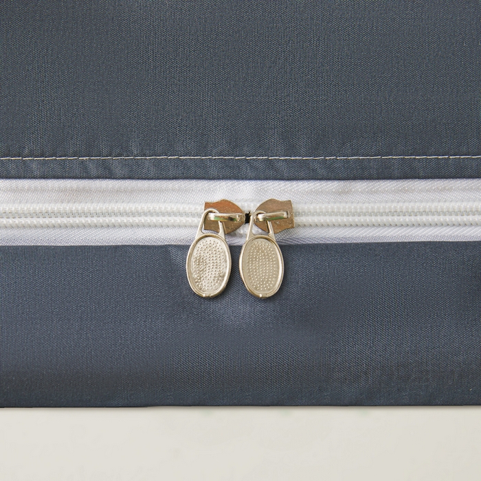 91家纺网 家纺一手货源 找家纺 星际优品 2025新款拼色款学生蚊帐 拼色款-灰蓝