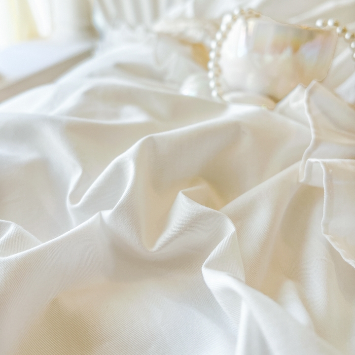 91家纺网 家纺一手货源 找家纺 （总）瑞宝 2025新款法式全棉纯棉花边床裙款四件套-维密