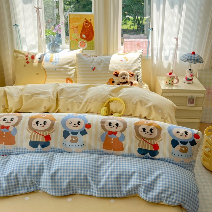 91家纺网 家纺一手货源 找家纺 （总）觅糖家纺 2025春夏新款40支全棉纯棉斜纹13370针织四件套