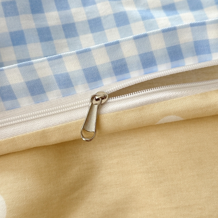 91家纺网 家纺一手货源 找家纺 觅糖家纺 2025春夏新款40支全棉纯棉斜纹13370针织四件套 潮流玩伴