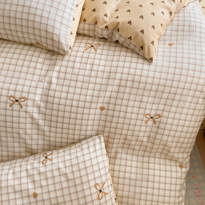 91家纺网 家纺一手货源 找家纺 觅糖家纺 2025春夏新款40支全棉纯棉斜纹13370针织四件套 极简主义