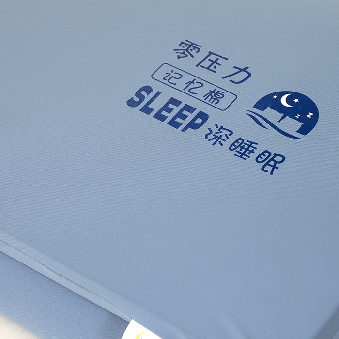 91家纺网 家纺一手货源 找家纺 （总）一粒麦子乳胶馆2025年新款一粒麦子枕头枕芯学生宿舍高弹记忆棉蓝白双拼零压力床垫