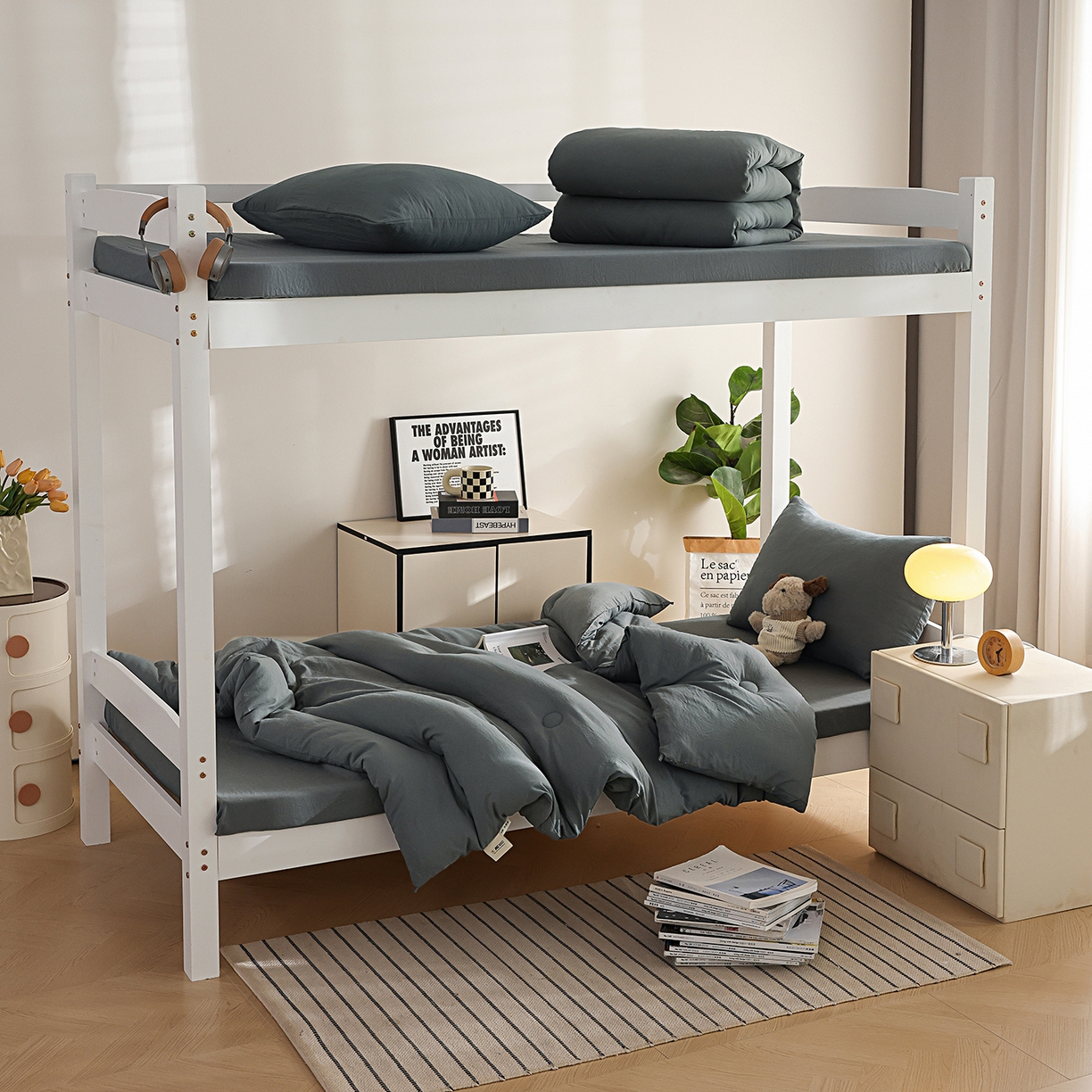 91家纺网 家纺一手货源 找家纺 益多眠 2026新款双拼云朵被冬被被子被芯 双拼系列-深灰