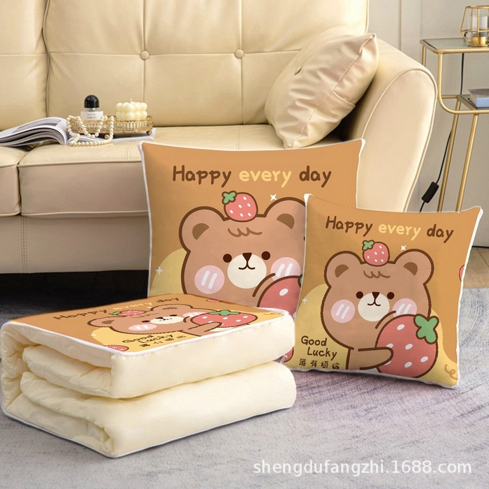 91家纺网 家纺一手货源 找家纺 （总）新奇异 2025新款卡通抱枕 （支持定制）被