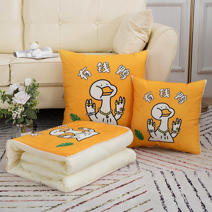 91家纺网 家纺一手货源 找家纺 （总）新奇异 2025新款卡通抱枕 （支持定制）被