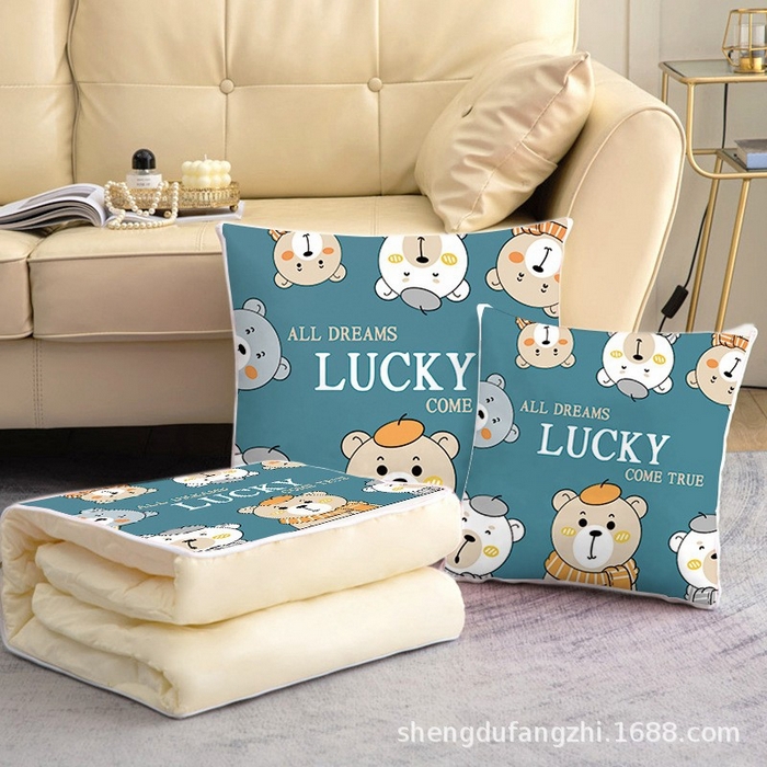 91家纺网 家纺一手货源 找家纺 （总）新奇异 2025新款卡通抱枕 （支持定制）被