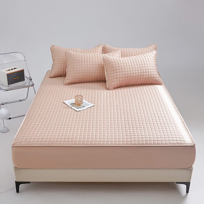 91家纺网 家纺一手货源 找家纺 （总）伊人坊 2025新款A类全棉纯棉100s夹棉床笠