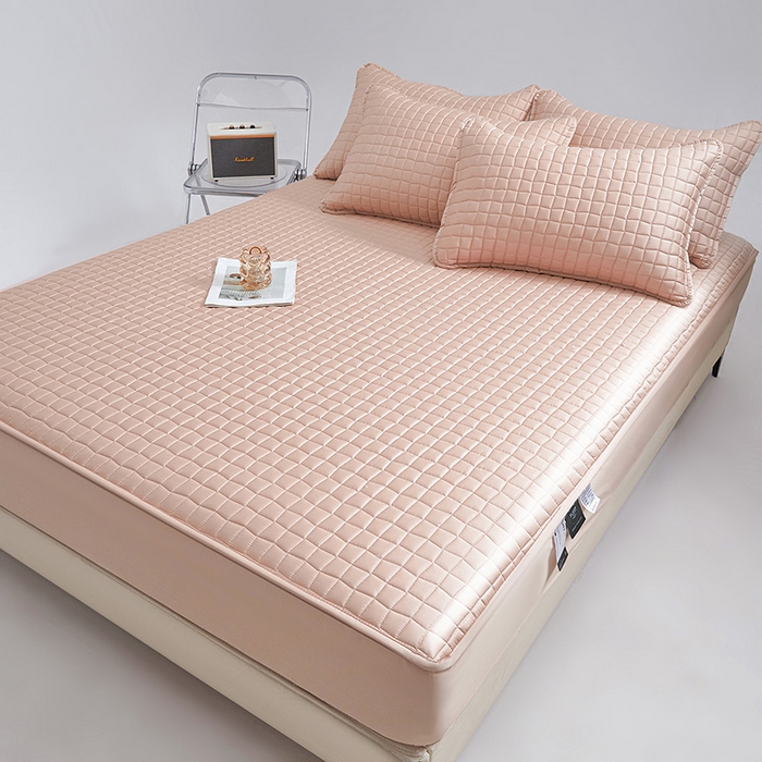 91家纺网 家纺一手货源 找家纺 （总）伊人坊 2025新款A类全棉纯棉100s夹棉床笠