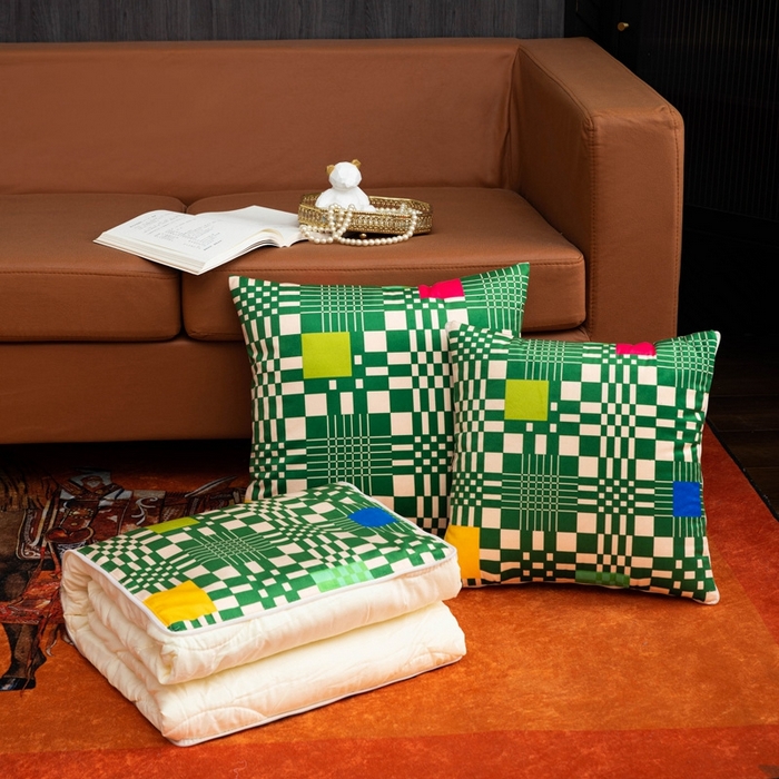 91家纺网 家纺一手货源 找家纺 （总）新奇异 2025新款民族风抱枕被