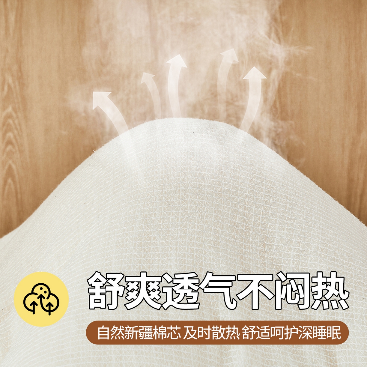 91家纺网 家纺一手货源 找家纺 （总）西域种棉人·千百笠 2025新款100%新疆棉花被棉絮棉花被全棉鱼鳞网纱被子加厚冬被春秋被子被芯