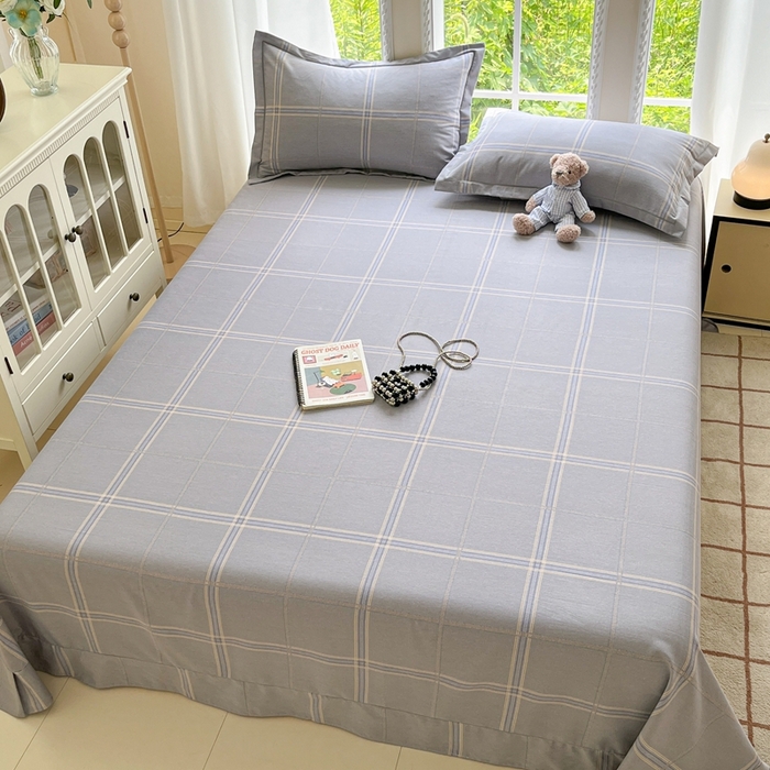 91家纺网 家纺一手货源 找家纺 （总）莱通家纺 2025新款新疆棉加厚生态磨毛印花系列单床单单品床单单件床单