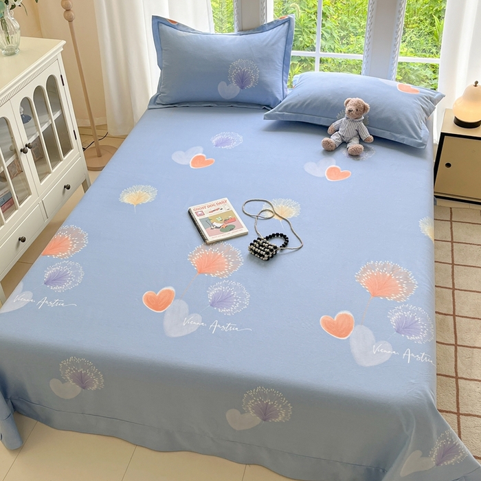 91家纺网 家纺一手货源 找家纺 （总）莱通家纺 2025新款新疆棉加厚生态磨毛印花系列单床单单品床单单件床单