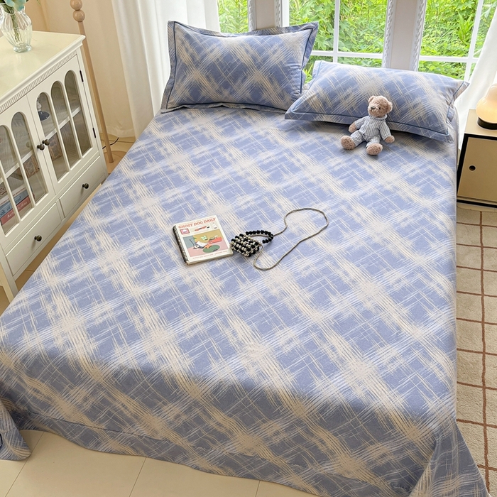 91家纺网 家纺一手货源 找家纺 （总）莱通家纺 2025新款新疆棉加厚生态磨毛印花系列单床单单品床单单件床单