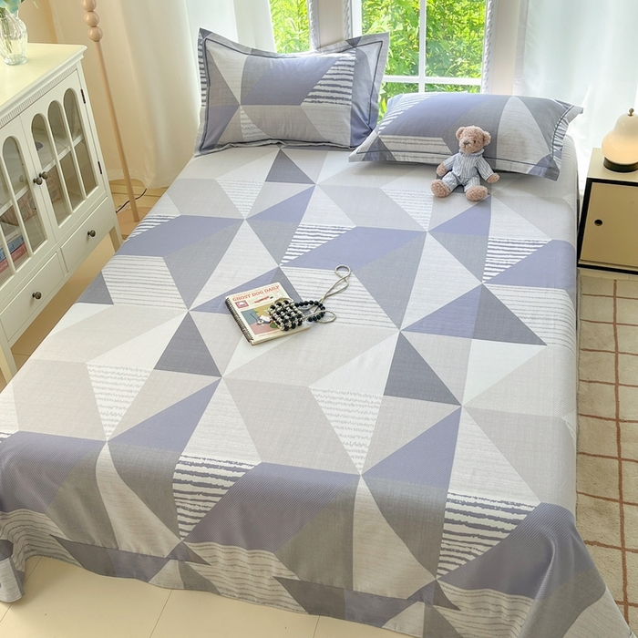 91家纺网 家纺一手货源 找家纺 （总）莱通家纺 2025新款新疆棉加厚生态磨毛印花系列单床单单品床单单件床单