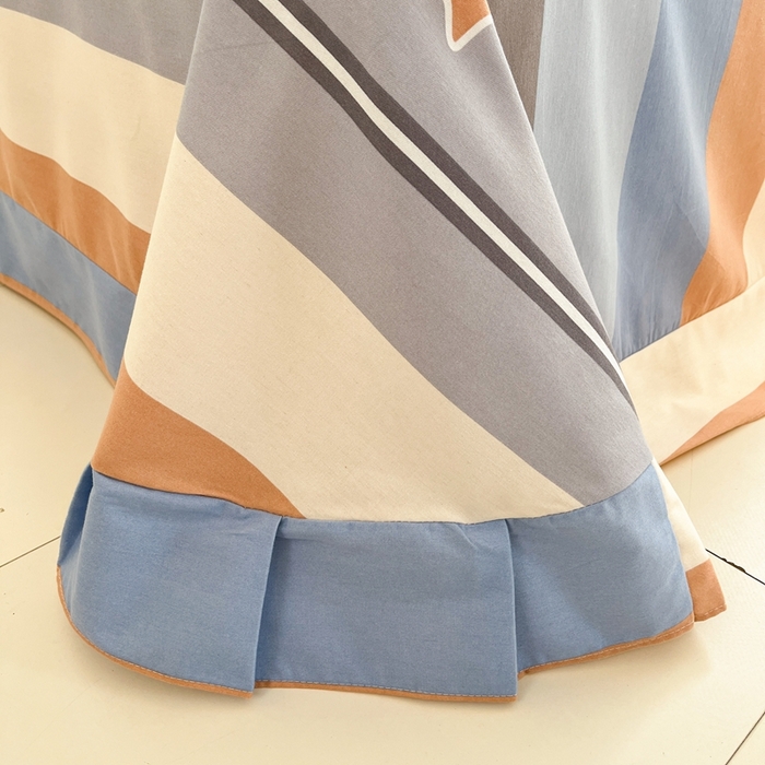 91家纺网 家纺一手货源 找家纺 莱通家纺 2025新款新疆棉加厚生态磨毛印花系列单床单单品床单单件床单 阿勒泰桔