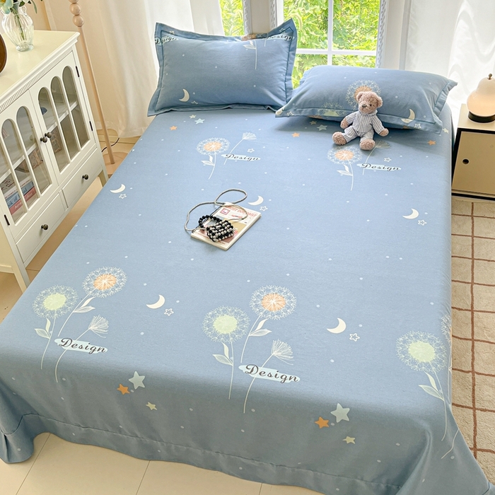 91家纺网 家纺一手货源 找家纺 （总）莱通家纺 2025新款新疆棉加厚生态磨毛印花系列单床单单品床单单件床单