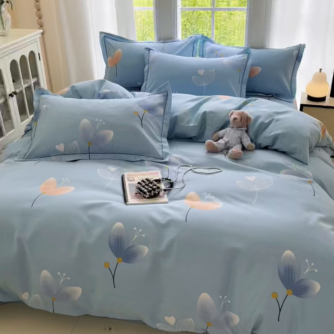 91家纺网 家纺一手货源 找家纺 莱通家纺 2025新款新疆棉加厚生态磨毛印花系列单床单单品床单单件床单 之禾