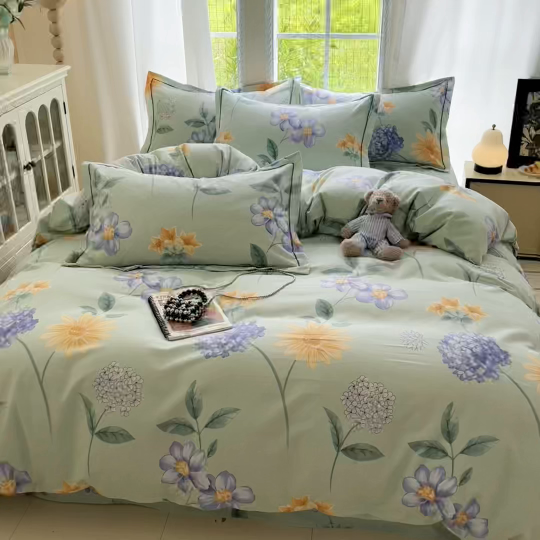 91家纺网 家纺一手货源 找家纺 （总）莱通家纺 2025新款新疆棉加厚生态磨毛印花系列单床单单品床单单件床单