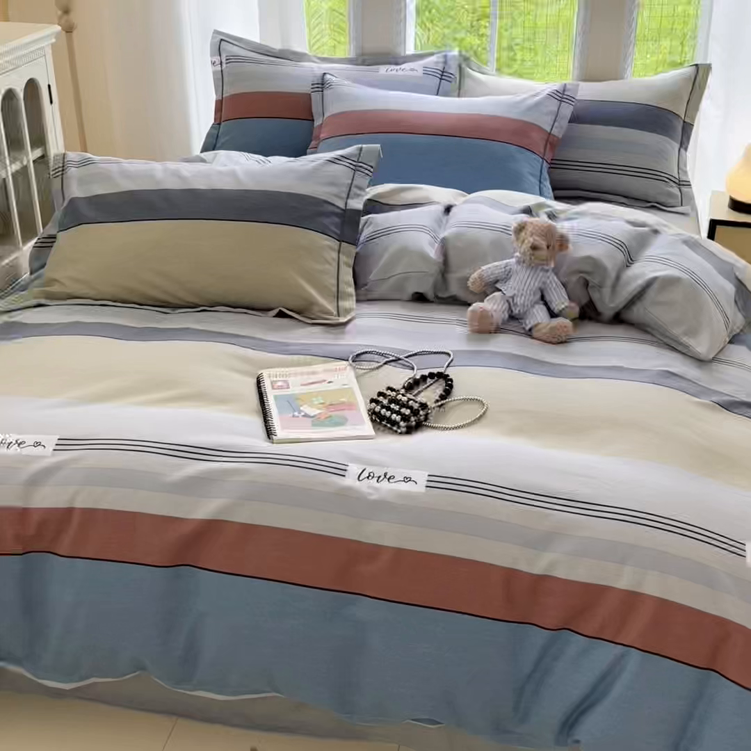 91家纺网 家纺一手货源 找家纺 莱通家纺 2025新款新疆棉加厚生态磨毛印花系列单床单单品床单单件床单 万华镜