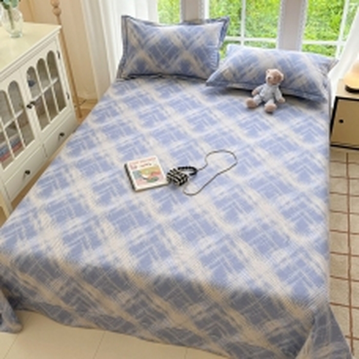 莱通家纺 2025新款新疆棉加厚生态磨毛印花系列单床单单品床单单件床单 维也纳