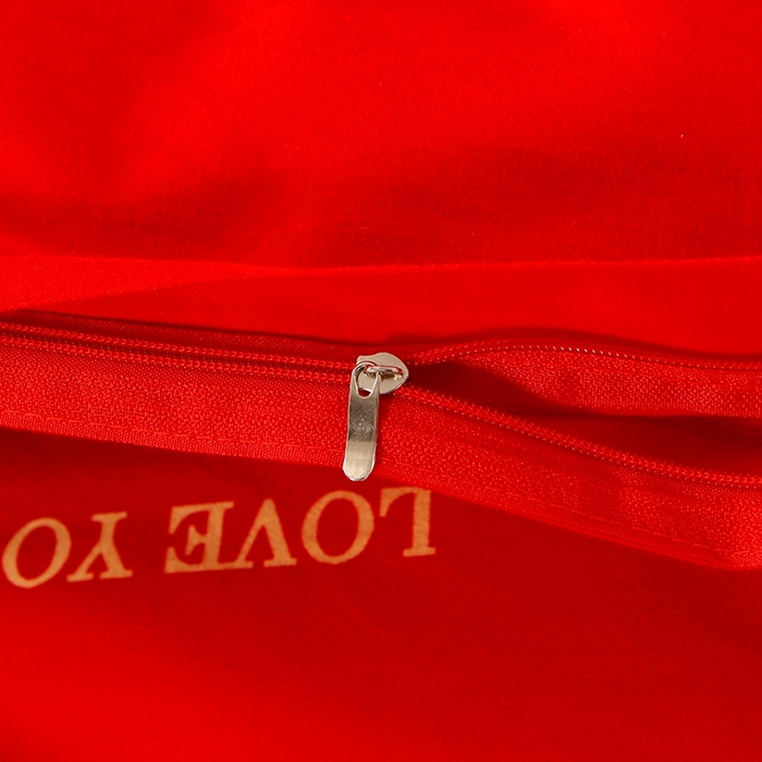 91家纺网 家纺一手货源 找家纺 居美良品 2025新款婚庆100全棉纯棉大红磨毛四件套 双喜