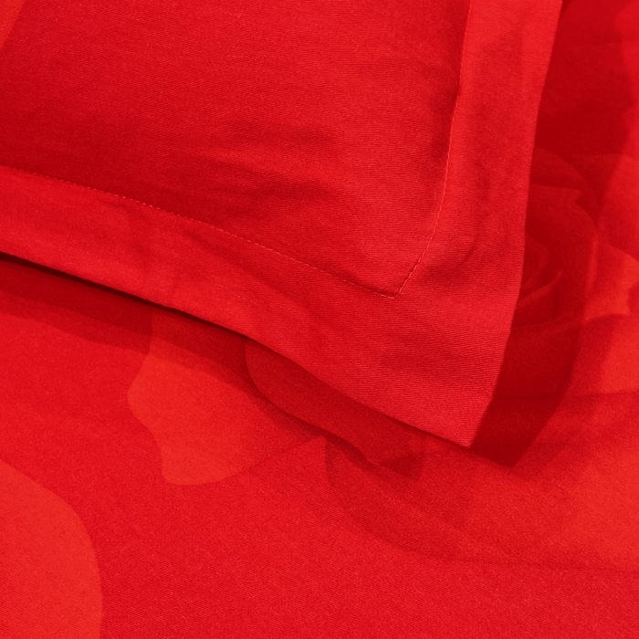 91家纺网 家纺一手货源 找家纺 居美良品 2025新款婚庆100全棉纯棉大红磨毛四件套 百年好合