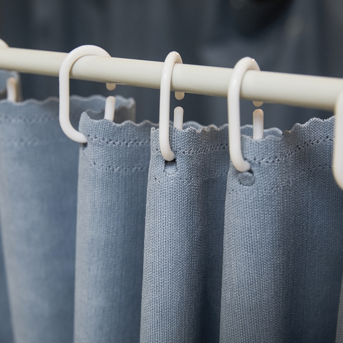 91家纺网 家纺一手货源 找家纺 卓尔居 2025新款学生遮光床帘学生蚊帐-非凡大师系列 非凡大师-蓝灰