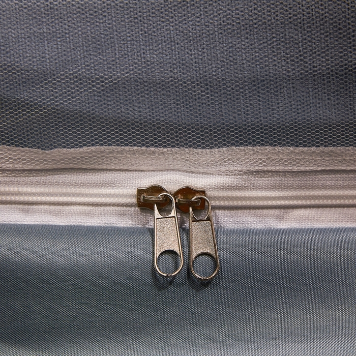 91家纺网 家纺一手货源 找家纺 卓尔居 2025新款学生遮光床帘学生蚊帐-非凡大师系列 非凡大师-蓝灰