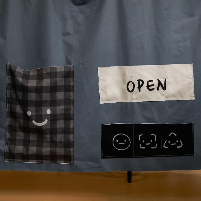 91家纺网 家纺一手货源 找家纺 卓尔居 2025新款学生遮光床帘学生蚊帐-非凡大师系列 非凡大师-蓝灰