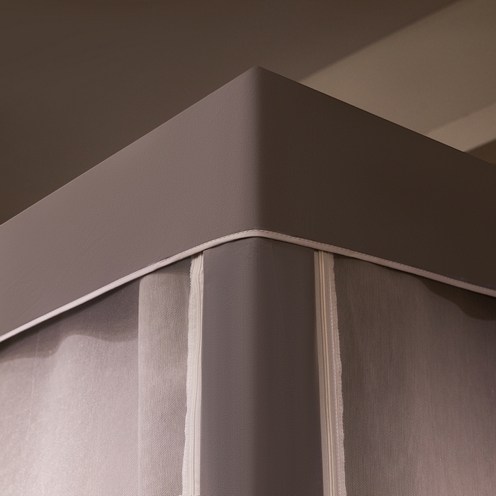 91家纺网 家纺一手货源 找家纺 卓尔居 2025新款学生遮光床帘学生蚊帐-非凡大师系列 非凡大师-灰色