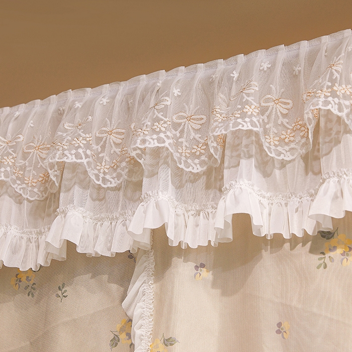 91家纺网 家纺一手货源 找家纺 富莱星蚊帐 2025新款无涂层温和植绒强遮光学生蚊帐-浅语 浅语-卡其