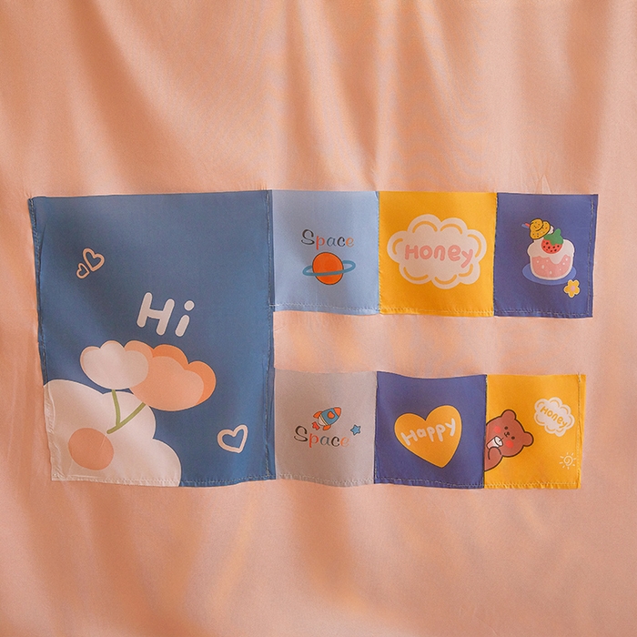 91家纺网 家纺一手货源 找家纺 富莱星蚊帐 2025新款无涂层温和植绒强遮光学生蚊帐-浅语 浅语-暖粉